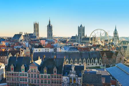Die drei Türme von Gent