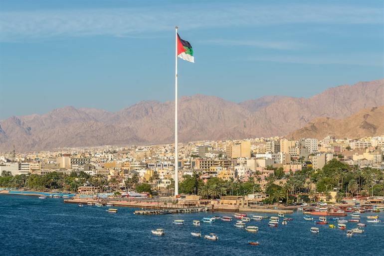 Die einzige Küstenstadt in Jordanien, Aqaba