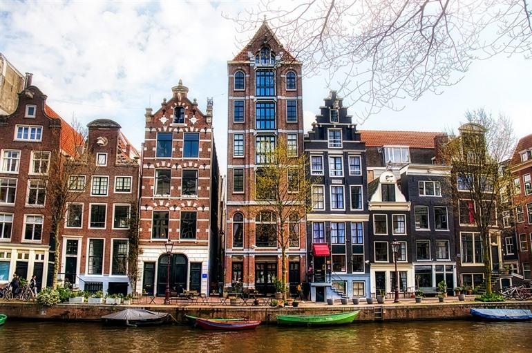 Die Goldene Kurve an der Herengracht in Amsterdam