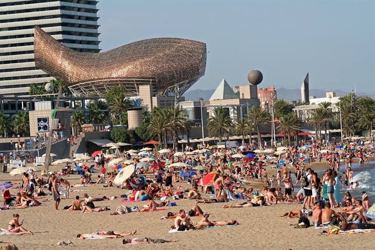 Der „Goldene Fisch“ von Frank Gehry