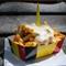 Die goldgelben belgischen Pommes Frites