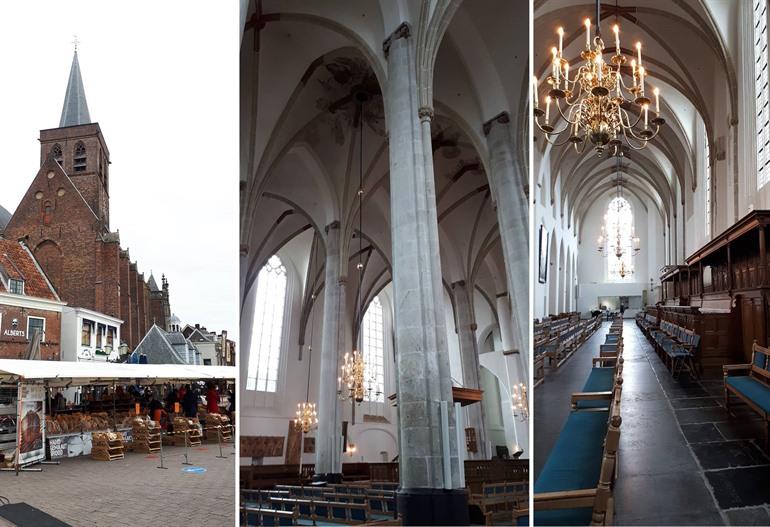 Der Hof und die Sint-Joriskirche in Amersfoort