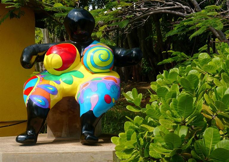 Die ikonische Chichi-Puppe auf Curaçao