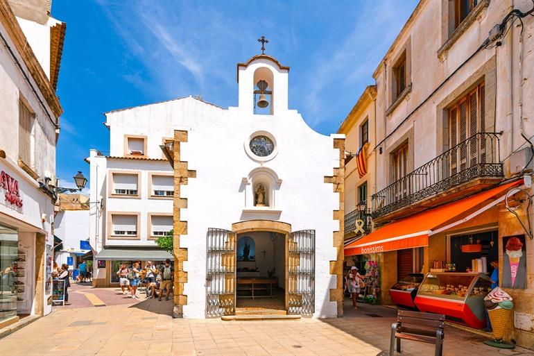 Die Kapelle von Tossa de Mar