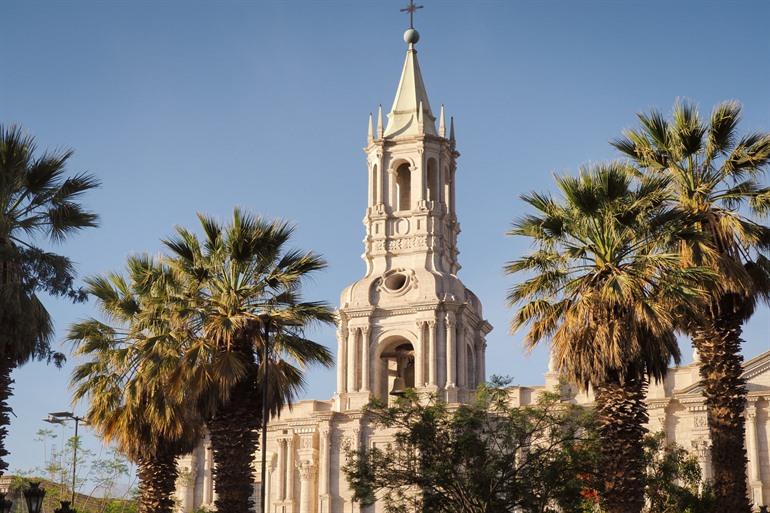 Die Kathedrale von Arequipa