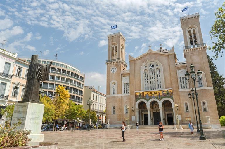 Die Kathedrale von Athen, Griechenland