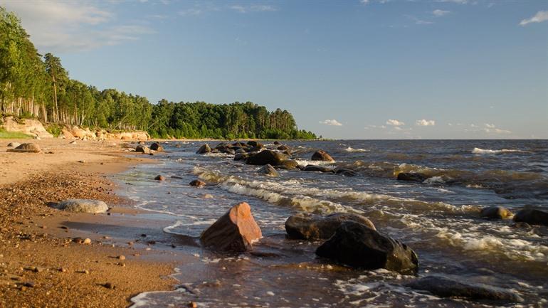 Die Klippen von Veczemju in Lettland besichtigen
