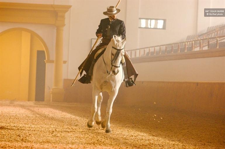 Die Königliche Reitschule und Pferdeshow in Jerez de la Frontera