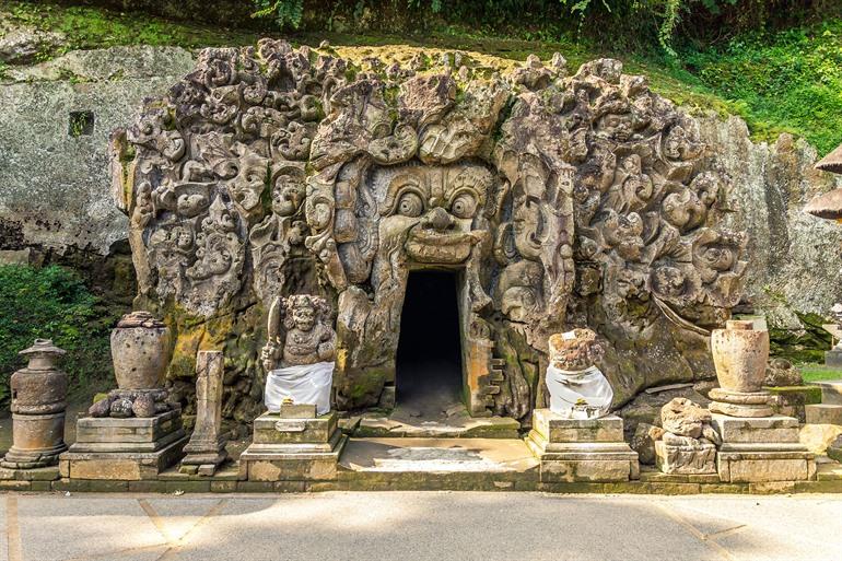Die Elefantenhöhle Goa Gajah