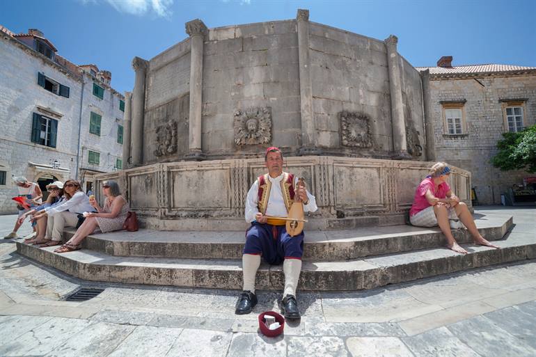 Der Onofrio-Brunnen in Dubrovnik