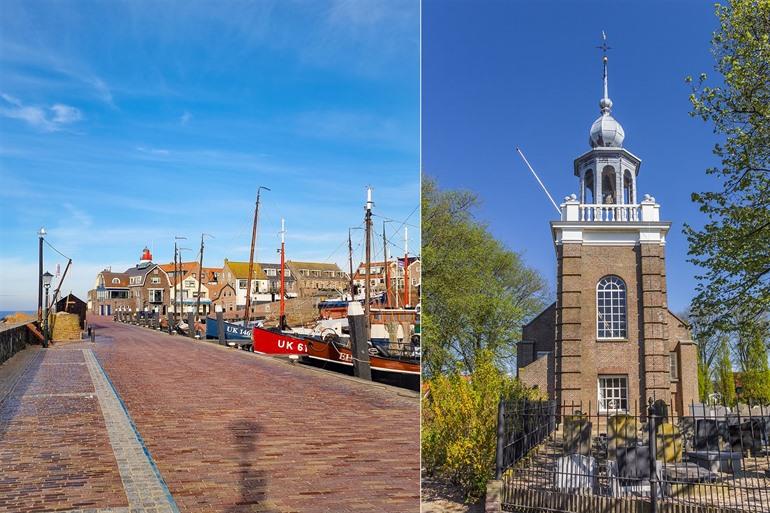 Das alte Ortszentrum von Urk