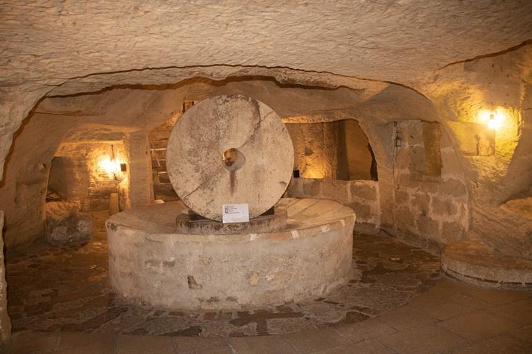 Die alte Pressmühle Ipogeo Frantoio in Taranto