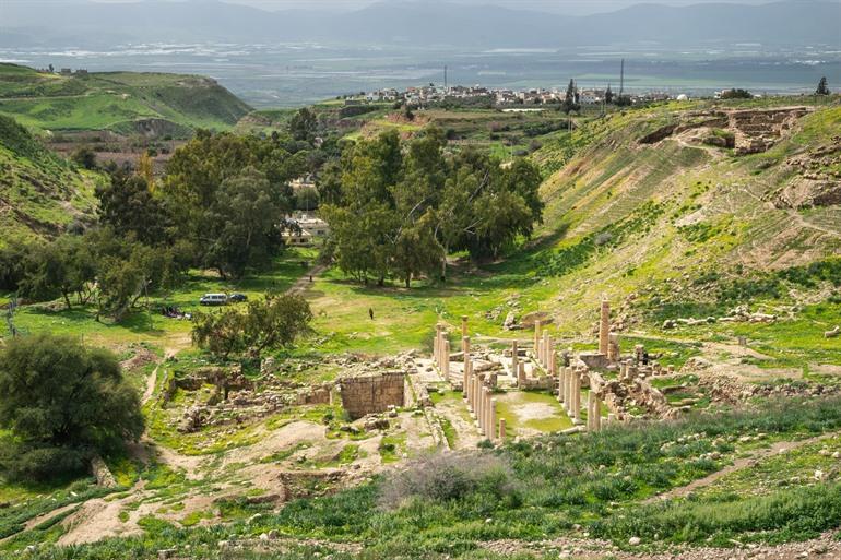 Die Altstadt von Pella in Jordanien besichtigen