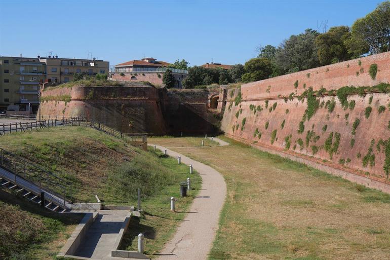 Die alte Stadtmauer von Grosseto