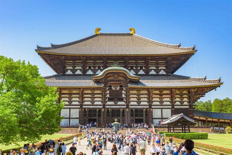 Das beeindruckende, große Todai-ji