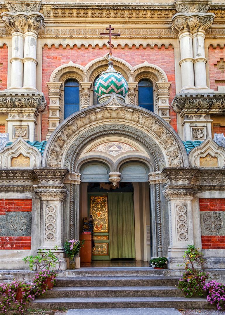 Die russisch-orthodoxe Kirche Christus dem Erlöser, San Remo