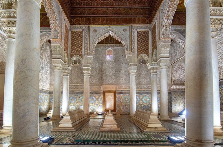 Die Saadi-Gräber in Marrakesch