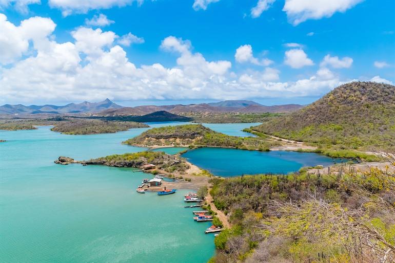 Die Santa Martha Bucht auf Curaçao
