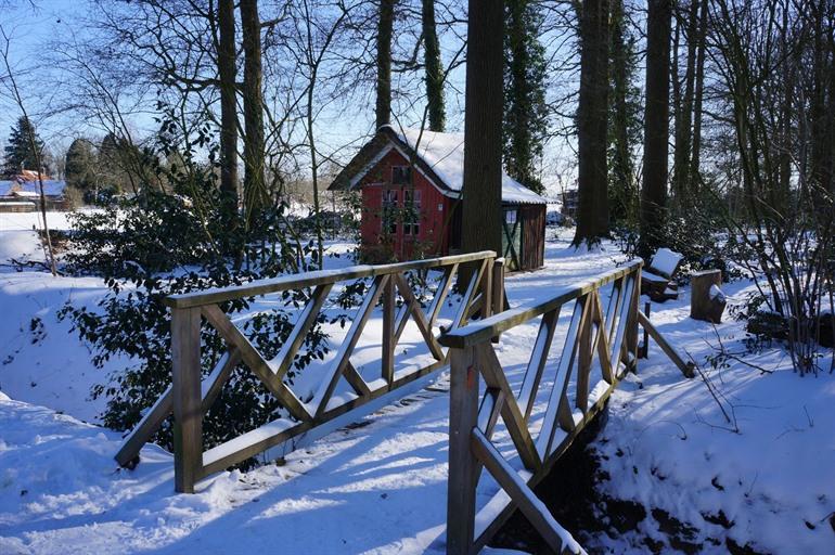 Die Schuttel, das Gartenhäuschen, in dem Andreas gearbeitet hat