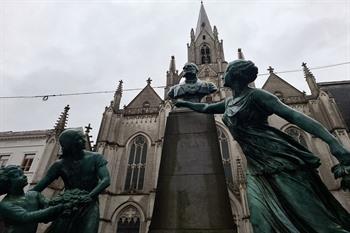 Die Sint-Bonifatius-Kirche in Ixelles