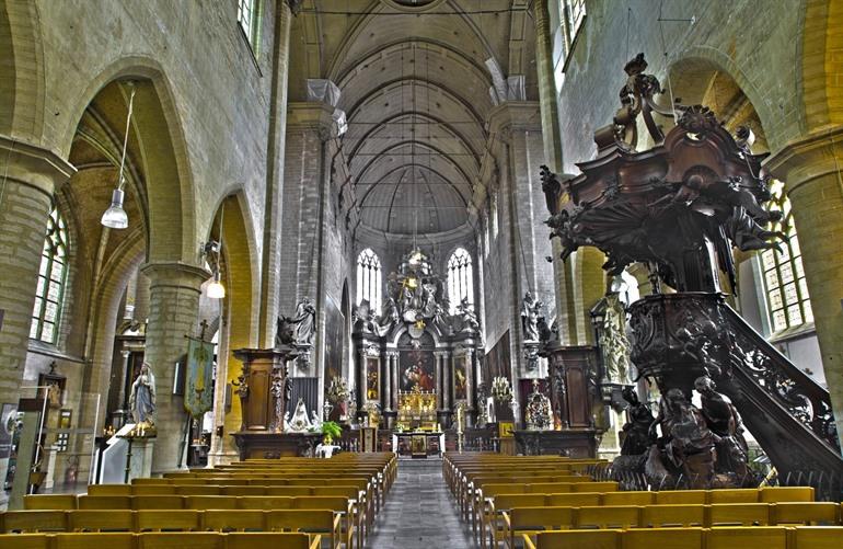 Die Sint-Janskerk in Mechelen