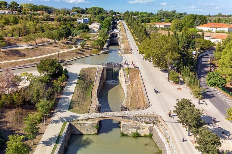 Die Schleusen von Fonseranes, Béziers