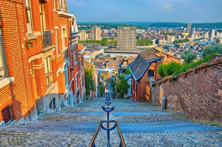 Die Treppen der Montagne de Bueren