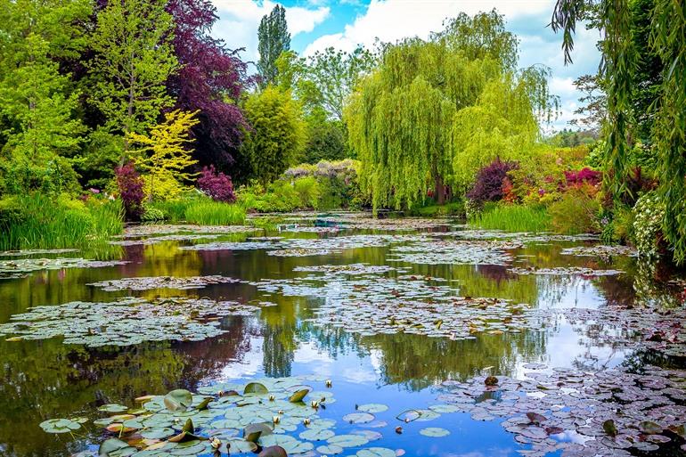 Die Gärten von Monet in Giverny besuchen