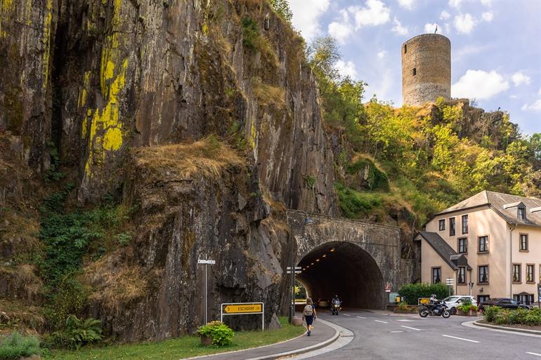 Die Tunnel von Esch-sur-Sûre, Luxemburg