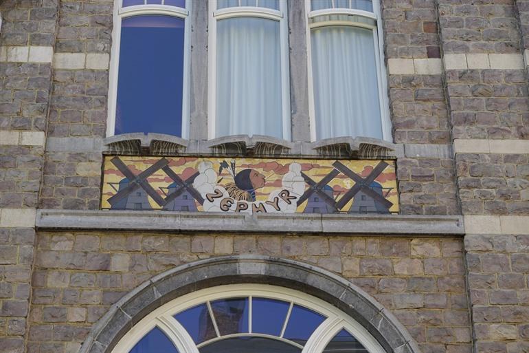 Die vier Himmelsrichtungen in Zurenborg
