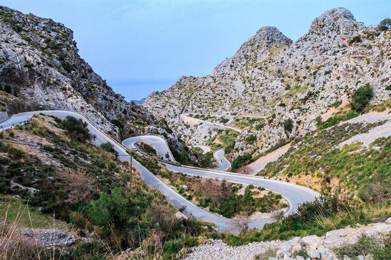 Der Weg nach Sa Calobra, Mallorca