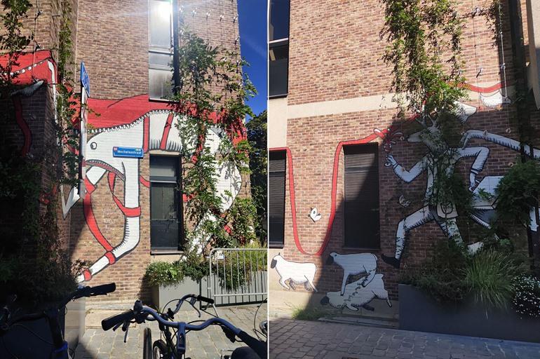 Der Weinkelter bei der Fischmarkt, Leuven