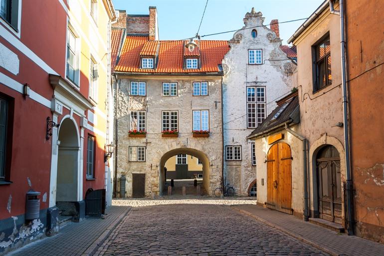 Das Schwedische Tor von Riga, Lettland