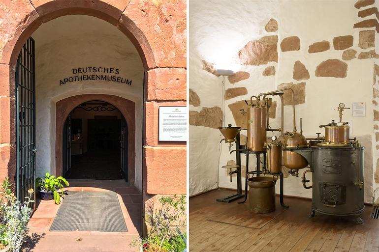 Besuch des Deutschen Apothekenmuseums in Heidelberg
