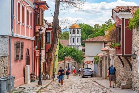 Die Altstadt von Plovdiv