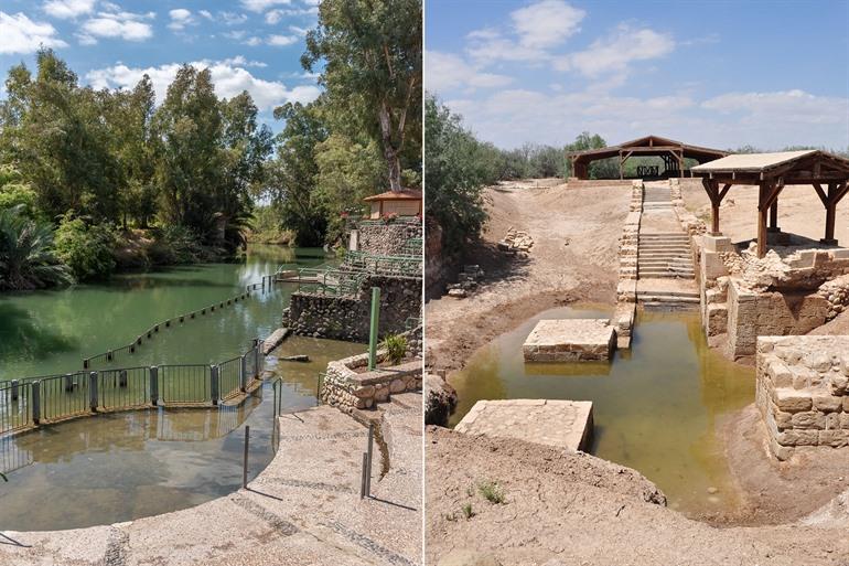 Taufort Jesu im Jordanfluss, Jordanien