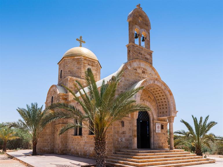Taufort von Jesus am Jordanfluss, Jordanien
