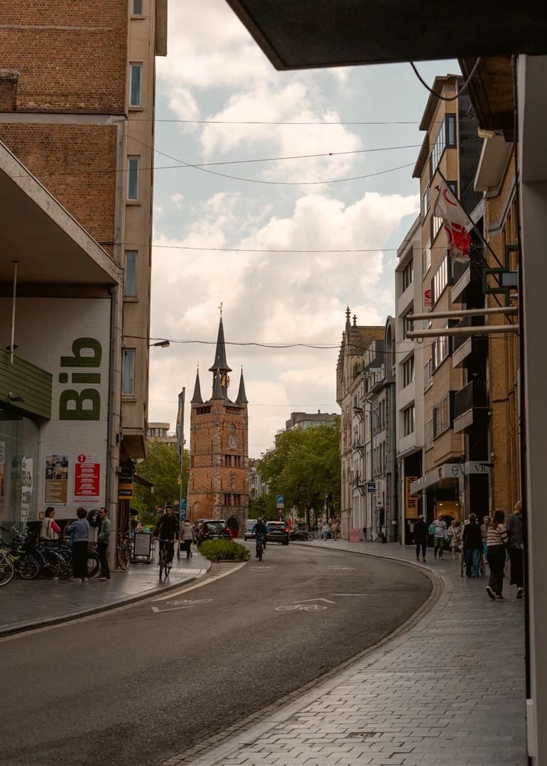 Entlang der Leiestraße