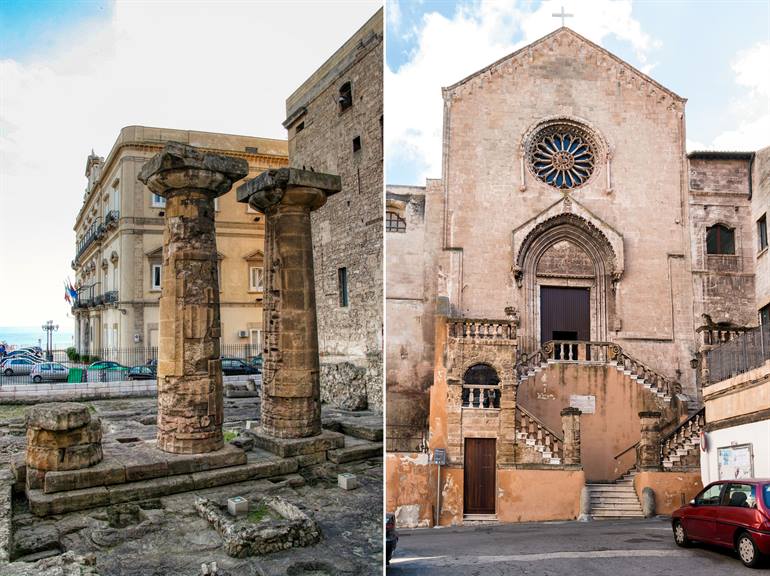 Dorisischer Tempel in Taranto