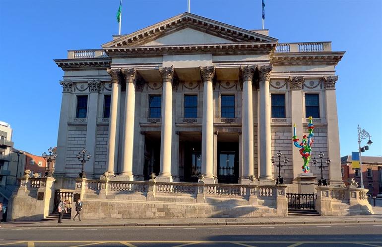 Besuch des Dublin City Hall