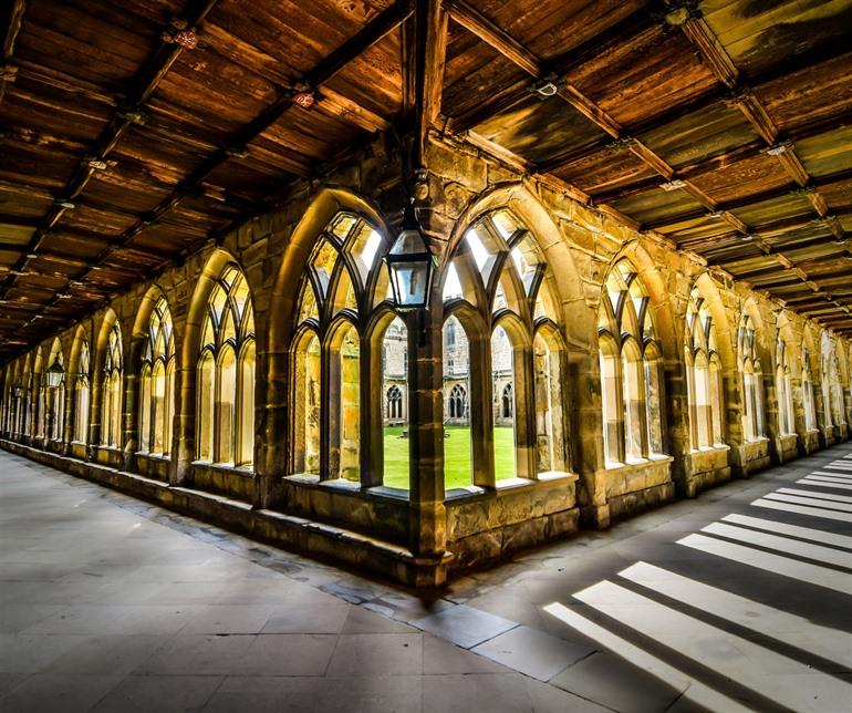 Durham Cathedral in Durham, Großbritannien
