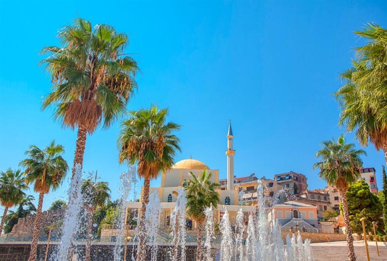 Durrës, ehemalige Hauptstadt Albaniens