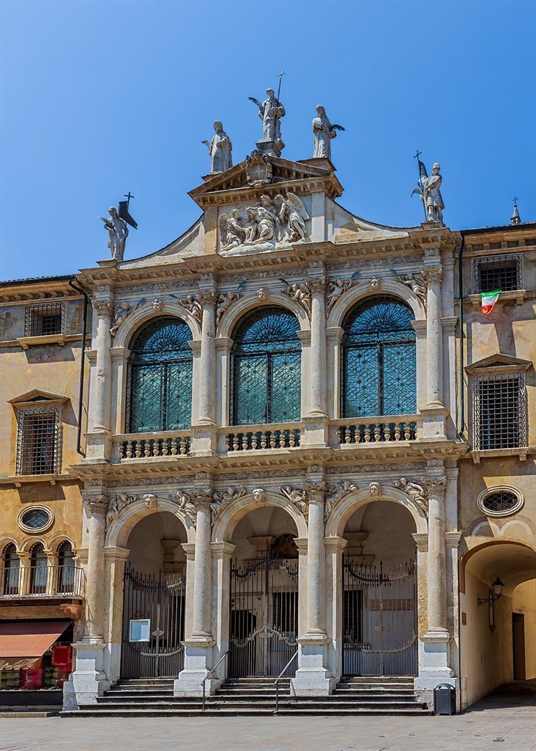 Einer der vielen Paläste in Vicenza