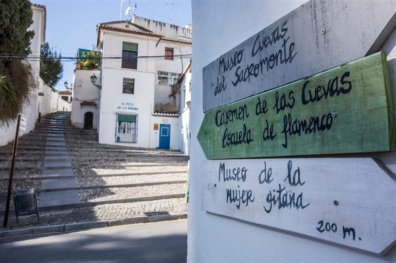 Das Viertel El Albaicín in Granada