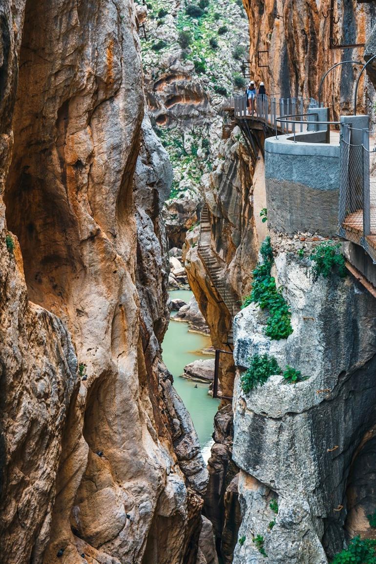 Der Caminito del Rey in Andalusien bei Málaga