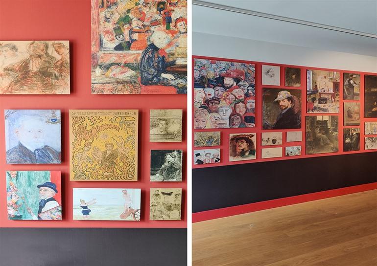 Einige Werke von James Ensor, Ostende