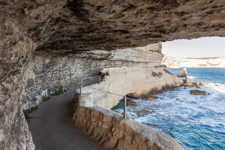 Aragonen-Treppe, Bonifacio