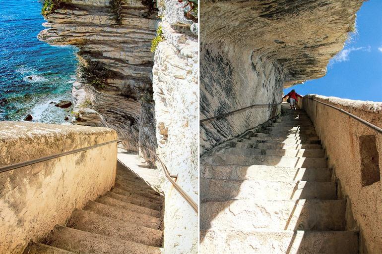 Aragon-Königsstiege, Bonifacio