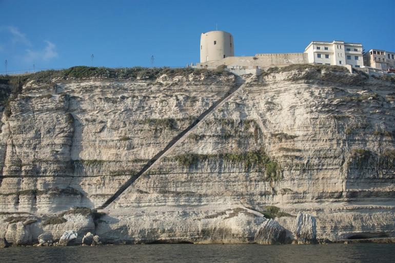 Aragonischer Königstreppe in Bonifacio