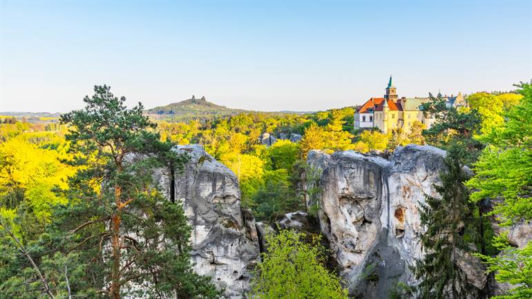 Český Ráj und das Hrubá Skála Schloss